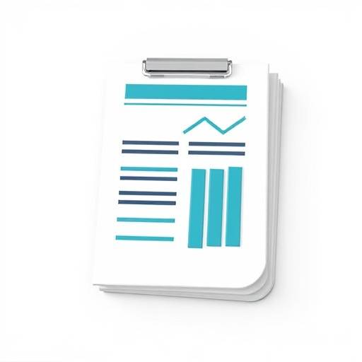 Icon of a balance sheet or financial report