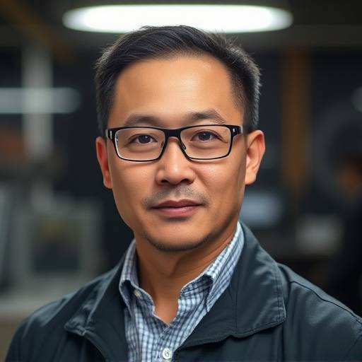 Portrait of David Kim, Operations Manager