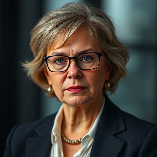 Portrait of Dr. Eleanor Vance, Senior Financial Strategist